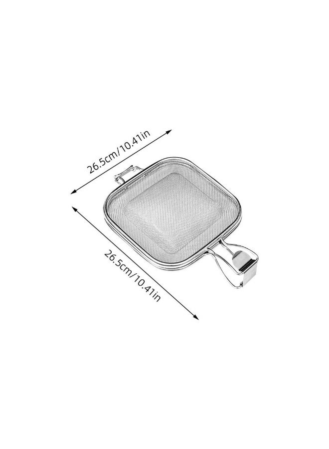 Relex Sandwich Roasting Net Clip Multi-Purpose Baking Tool for Toast BBQ and Vegetable Drying Oven Bread Clip with Hollow Design for Crispy Results Household Kitchen Accessory - Image 2